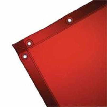 Wilson Industries Wilson Industries 138-36307 Curtain 6 x 8 Orange PVC 138-36307